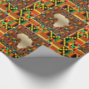 Papel De Presente Kwanzaa