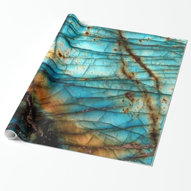 Papel De Presente Labradorite (Desenrolado)