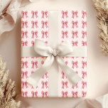 Papel De Presente Laço Rosa Elegante Coquete Feminino<br><div class="desc">Adicione um toque de charme e sofisticação ao seu presente com nosso Papel de Presente Laço Rosa Elegante Coquete Feminino. Este papel de presente é projetado para fazer cada presente parecer tão especial quanto o pensamento por trás dele.</div>