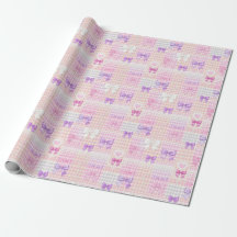 Laços Coquette Gingham Chá de Bebê Aniversário de 