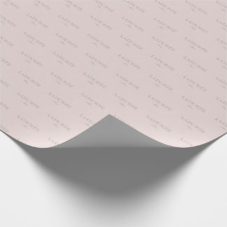 Papel De Presente Laduree Pink