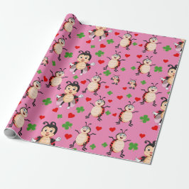 Papel De Presente Lady Bugs