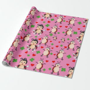 Papel De Presente Lady Bugs