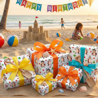 Papel De Presente Lady Bugs