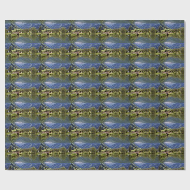 Papel De Presente Lago Uttendorfer (Aberto)