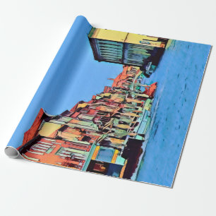 Papel De Presente Lagoa veneziana - MURANO - vista
