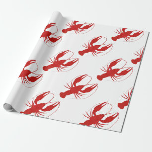 Papel De Presente lagosta
