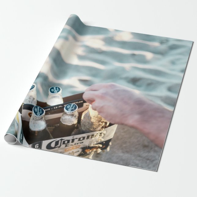 Papel De Presente Laguna Beach (Desenrolado)