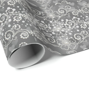 Papel De Presente Laguna Pearls