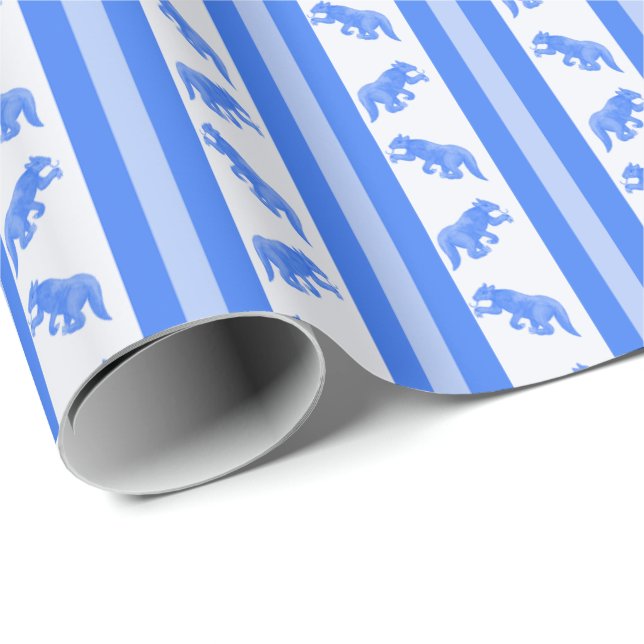 Papel De Presente Lama do solo fluorescente (Ponta do rolo)