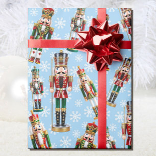 Papel De Presente Lançamento de Noz Crack em Rolo de Natal na Neve