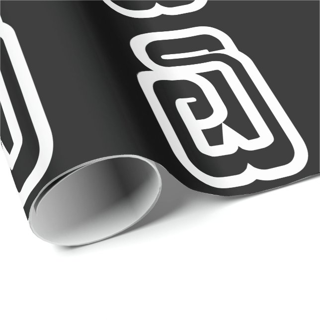 Papel De Presente Laos / Laos Número 6 / 6 / ໖ (Ho/Hok) Laociano (Ponta do rolo)