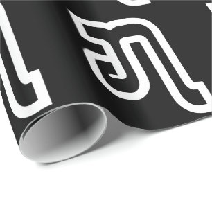 Papel De Presente Laos / Laos número sete / 7 / ໗ (Jet/Chet) Laos