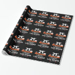 Papel De Presente Las Vegas Birthday Party - 21st Birthday In Vegas<br><div class="desc">Planning your 21st birthday in Vegas? This Welcome to Las Vegas sign style design is the perfect way for a 21 year old to celebrate with a birthday party in Vegas! Great for a girls' trip or birthday squad coming to Vegas for a weekend getaway or vacation. Features "21st Birthday...</div>