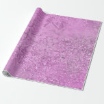 Papel De Presente Lavanda Ametist Vidro Roxo Abstrato<br><div class="desc">decoração de luxo florenceK abstarct contemporâneo</div>