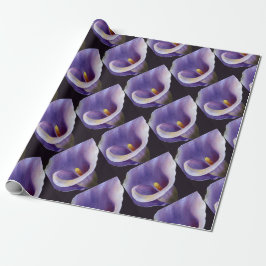 Papel De Presente Lavanda Calla Lily