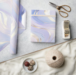 Papel De Presente Lavanda Dourada Glam Wedding
