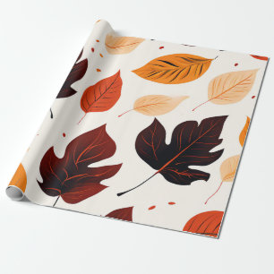 Papel De Presente Leafy Elegance: Matizes Suaves Automóveis