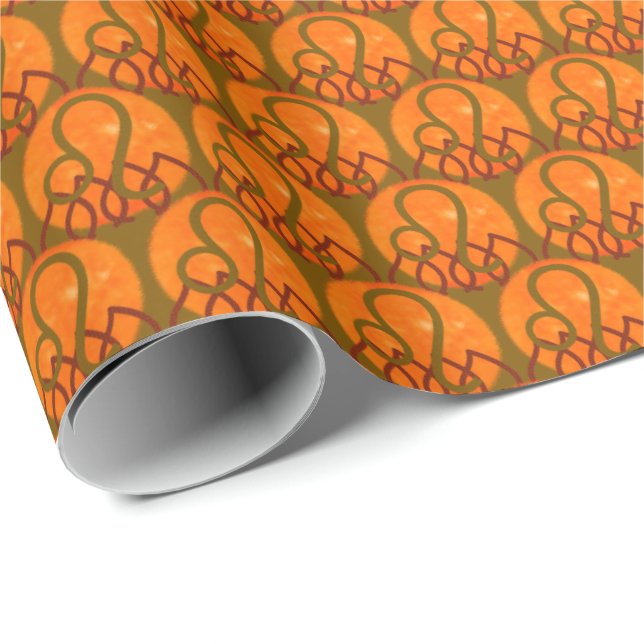 Papel De Presente Leão (Ponta do rolo)