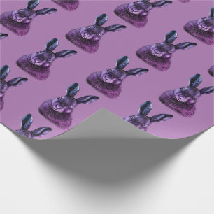 Papel De Presente lebres, desenho de coelho