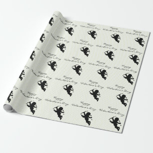 Papel De Presente Legal Trendy Cupid Wrapper Paper do Namorados