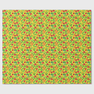 Papel De Presente legumes