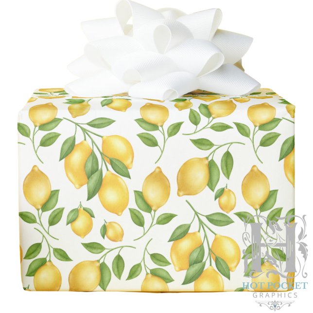 Papel De Presente Lemons Wrapping Paper (Criador carregado)