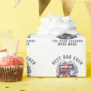 Papel De Presente Lenda Personalizada do Melhor Pai de Todos os Temp