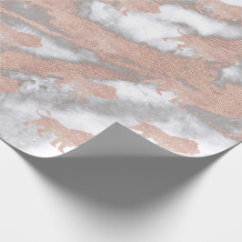 Papel De Presente Leões cor-de-rosa cor-de-rosa Rosa Dourada Cinzas 