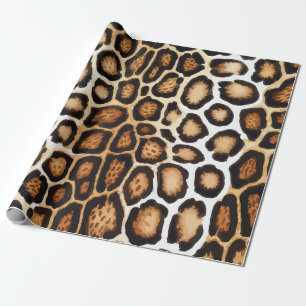 Papel De Presente Leopardo