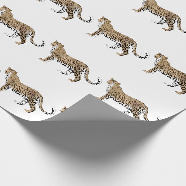 Papel De Presente Leopardo (Ponta)