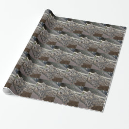 Papel De Presente Leopardo-das-neves
