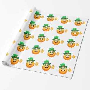 Papel De Presente leprechaun emoji