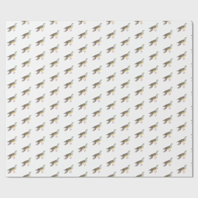 Papel De Presente Les Pigeons (Aberto)