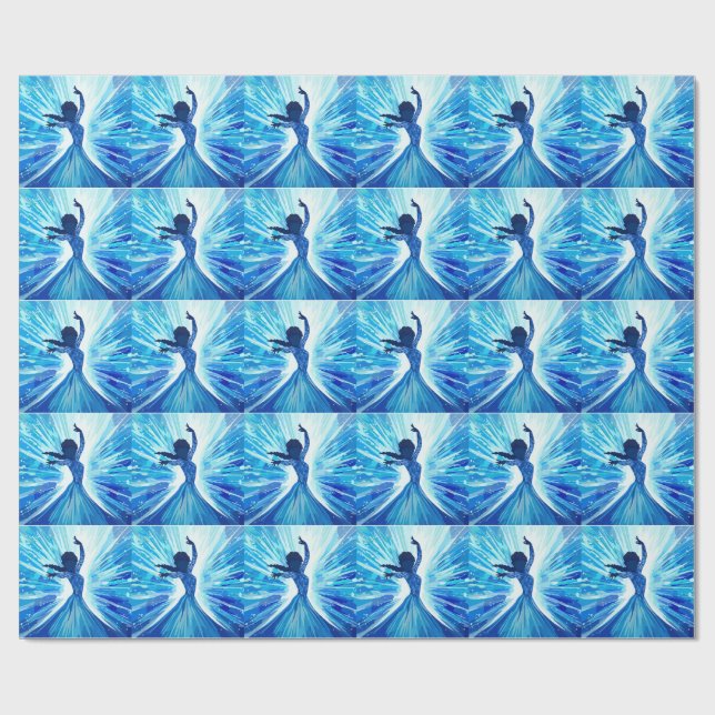 Papel De Presente Let It Go (Aberto)