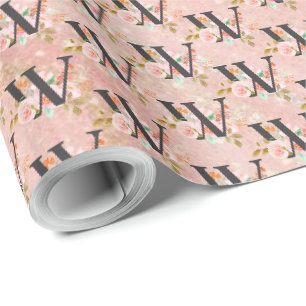 Papel De Presente Letra W