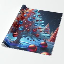 Papel De Presente Lienzo Decorativo navidad 1 - 002