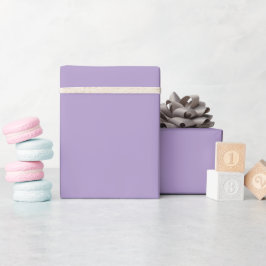 Papel De Presente Light Purple Solid Wrapping Paper Roll