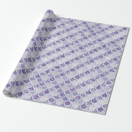 Papel De Presente Lilac Pearl Roxo Sereia