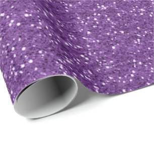 Papel De Presente Lilac roxo ultravioleta mínimo do malva do brilho