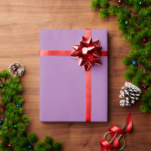 Papel De Presente Lilás Lavanda minimalista e simples presente eleg