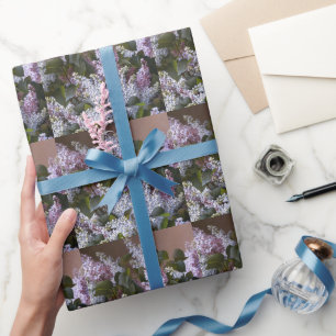Papel De Presente Lilases