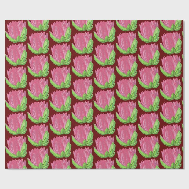Papel De Presente Lilly de água (Aberto)