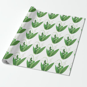 Papel De Presente  Lily Do Vale