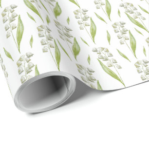 Papel De Presente Lily of the Valley Wrapping Paper