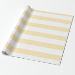 Papel De Presente Limonada e branca, horizontal, riscada<br><div class="desc">Limonada de Pastel e papel de enrolamento horizontal em branco</div>