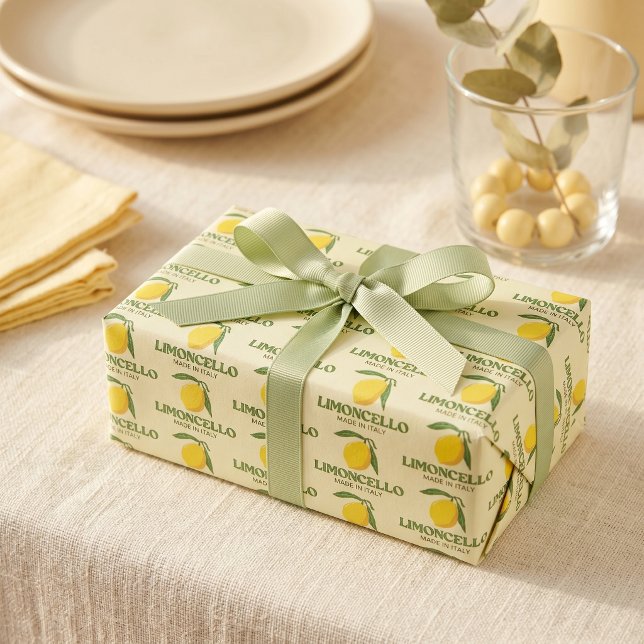 Papel De Presente Limoncello (Criador carregado)