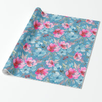 Linda flor de aquarela