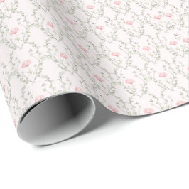 Papel De Presente Linda Floral