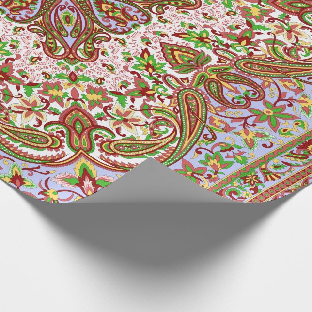 Papel De Presente Linda Textura Colorida (Ponta)